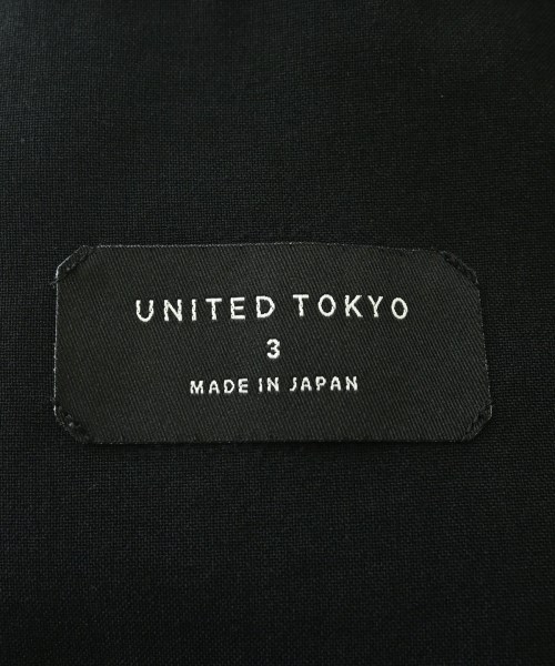 UNITED TOKYO（ユナイテッドトウキョウ）ジャケット 黒 サイズ:3(L位) メンズ/2200725431099