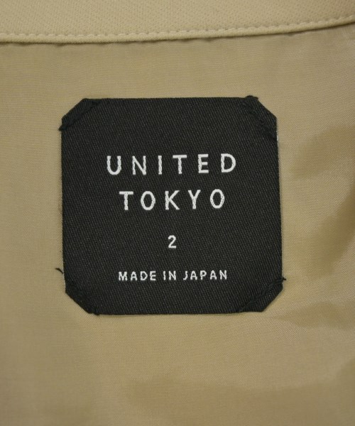UNITED TOKYO（ユナイテッドトウキョウ）ブルゾン ベージュ サイズ:2(M位) メンズ/2200725591014