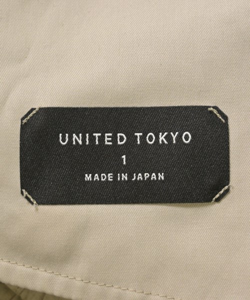 UNITED TOKYO（ユナイテッドトウキョウ）スラックス ベージュ サイズ:1(S位) レディース/2200727657077