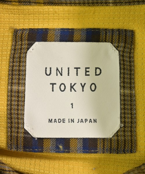 UNITED TOKYO（ユナイテッドトウキョウ）カジュアルシャツ 茶 サイズ:1(S位) レディース/2200711431089