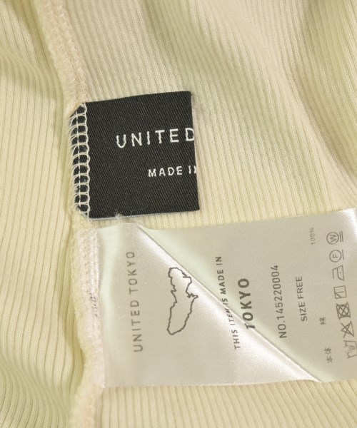UNITED TOKYO（ユナイテッドトウキョウ）Tシャツ・カットソー 白 サイズ:F レディース/2200722774090