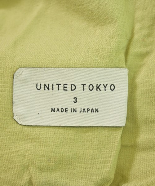 UNITED TOKYO（ユナイテッドトウキョウ）スラックス 緑 サイズ:3(L位) メンズ/2200727877031