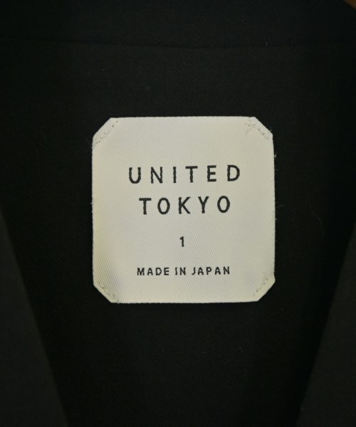 UNITED TOKYO（ユナイテッドトウキョウ）チェスターコート 黒 サイズ:1(S位) レディース/2200723691013