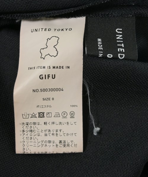 UNITED TOKYO（ユナイテッドトウキョウ）カジュアルシャツ 黒 サイズ:0(XS位) レディース/2200728595460