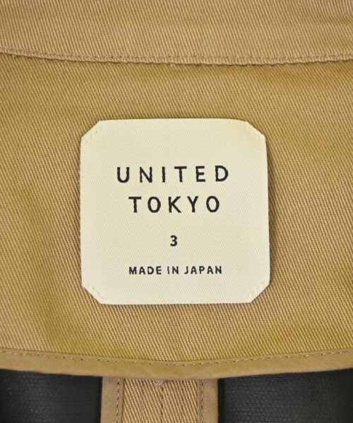UNITED TOKYO（ユナイテッドトウキョウ）トレンチコート ベージュ サイズ:3(L位) メンズ/2200668782012