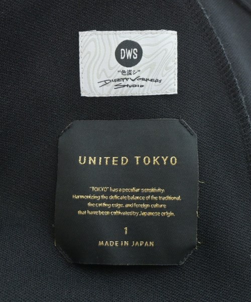 UNITED TOKYO（ユナイテッドトウキョウ）カジュアルジャケット 黒 サイズ:1(S位) メンズ/2200680989062