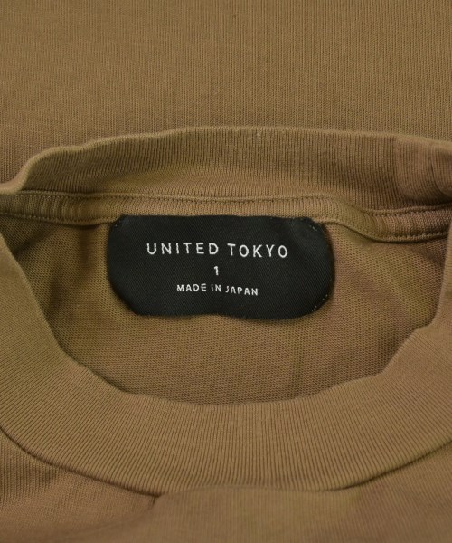 UNITED TOKYO（ユナイテッドトウキョウ）Tシャツ・カットソー 茶 サイズ:1(S位) メンズ/2200678967270