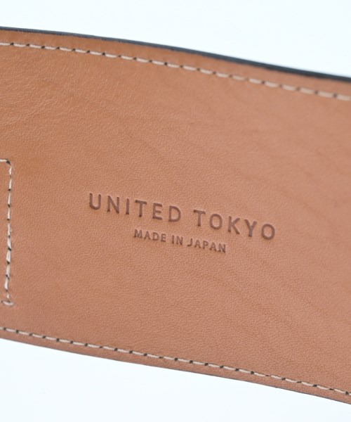 UNITED TOKYO（ユナイテッドトウキョウ）ベルト 黒 サイズ:- レディース/2200684817125
