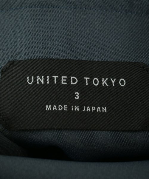 UNITED TOKYO（ユナイテッドトウキョウ）テーラードジャケット 青 サイズ:3(L位) メンズ/2200685140079