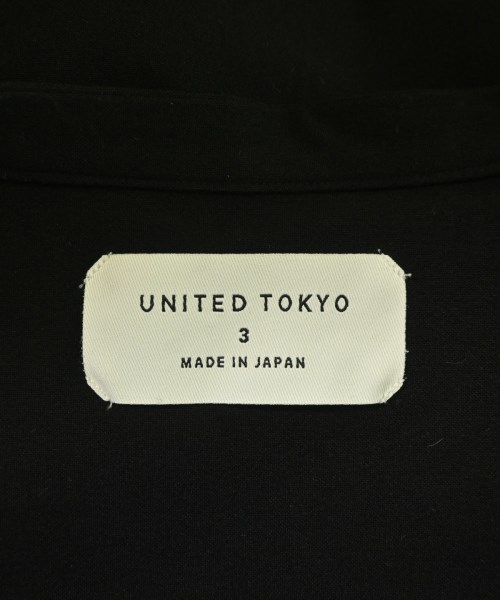 UNITED TOKYO（ユナイテッドトウキョウ）カジュアルシャツ 黒 サイズ:3(L位) メンズ/2200685140208