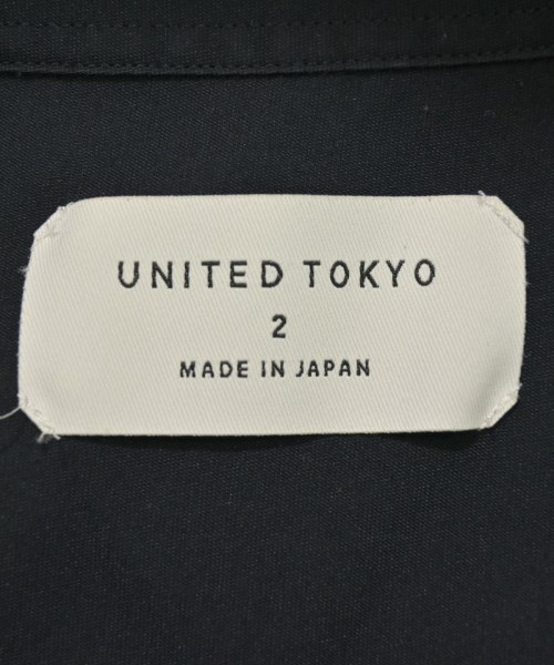 UNITED TOKYO（ユナイテッドトウキョウ）カジュアルシャツ 紺 サイズ:2(M位) メンズ/2200686135159