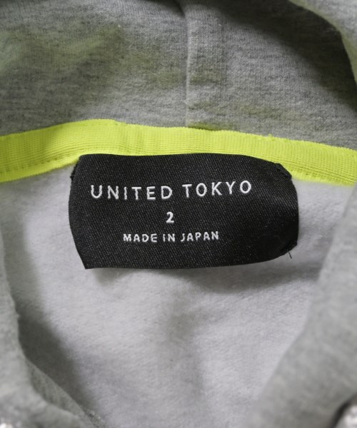 UNITED TOKYO（ユナイテッドトウキョウ）パーカー グレー サイズ:2(M位) メンズ/2200686173151