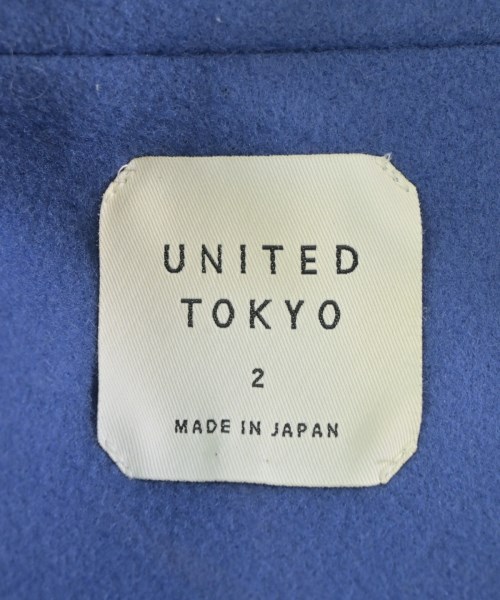UNITED TOKYO（ユナイテッドトウキョウ）チェスターコート 青 サイズ:2(M位) レディース/2200680536020