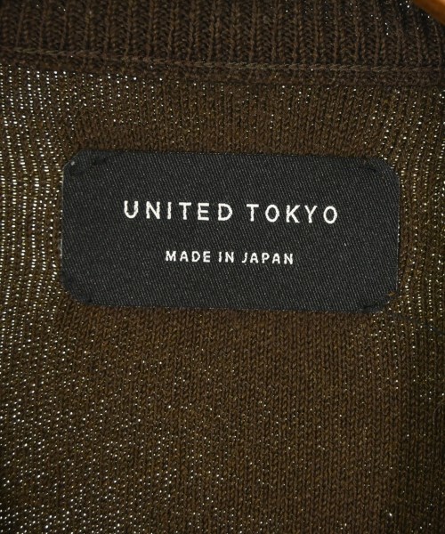 UNITED TOKYO（ユナイテッドトウキョウ）ニット・セーター 茶 サイズ:F メンズ/2200681943025