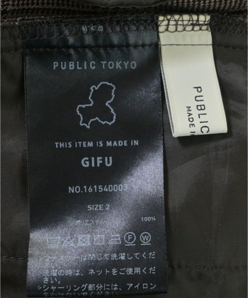 PUBLIC TOKYO（パブリック　トウキョウ）その他 茶 サイズ:2(M位) レディース/2200681599048