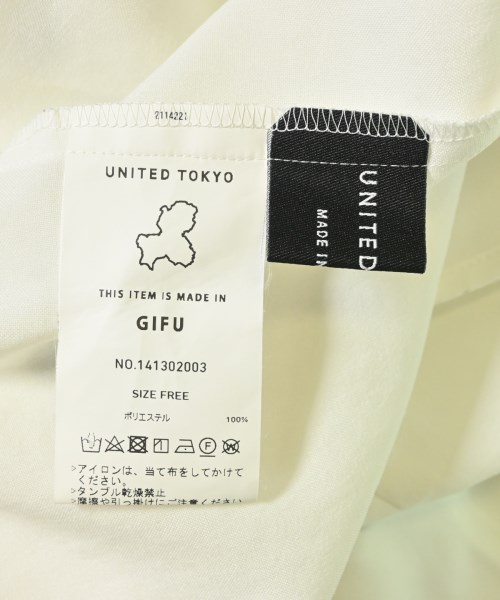UNITED TOKYO（ユナイテッドトウキョウ）ブラウス 白 サイズ:F レディース/2200681599079