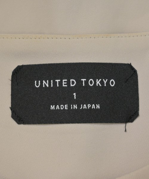 UNITED TOKYO（ユナイテッドトウキョウ）カジュアルシャツ ベージュ サイズ:1(S位) メンズ/2200682516068