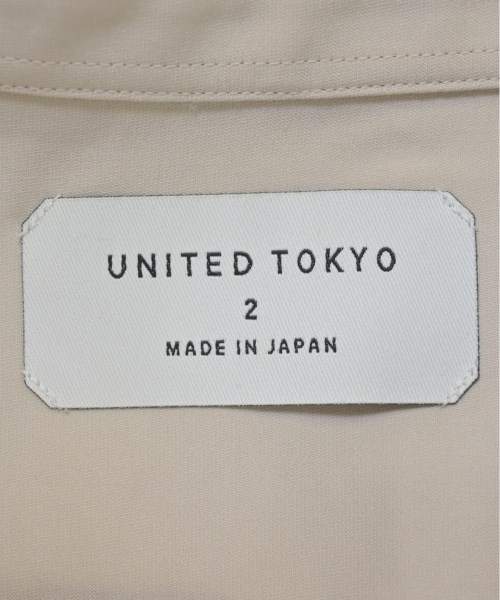 UNITED TOKYO（ユナイテッドトウキョウ）カジュアルシャツ ベージュ サイズ:2(M位) メンズ/2200682516075
