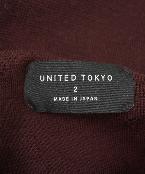 UNITED TOKYO（ユナイテッドトウキョウ）ニット・セーター 赤 サイズ:2(M位) メンズ/2200682516105