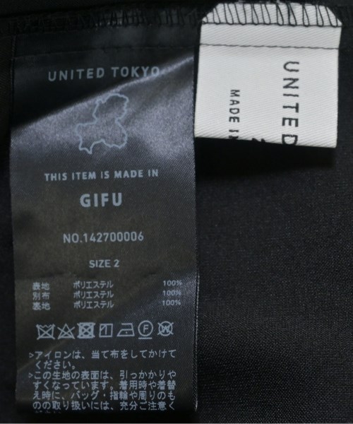 UNITED TOKYO（ユナイテッドトウキョウ）カジュアルシャツ 黒 サイズ:2(M位) レディース/2200687205240