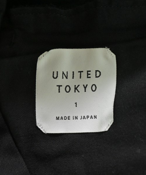 UNITED TOKYO（ユナイテッドトウキョウ）スラックス 黒 サイズ:1(S位) メンズ/2200680745071