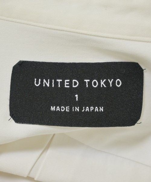 UNITED TOKYO（ユナイテッドトウキョウ）カジュアルシャツ 白 サイズ:1(S位) レディース/2200680745132