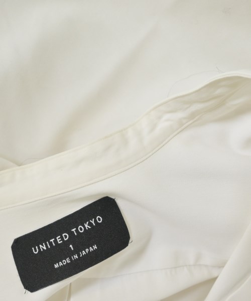 UNITED TOKYO（ユナイテッドトウキョウ）カジュアルシャツ 白 サイズ:1(S位) レディース/2200680745132