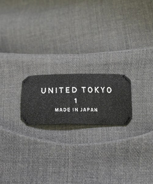 UNITED TOKYO（ユナイテッドトウキョウ）ブラウス グレー サイズ:1(S位) レディース/2200680745149