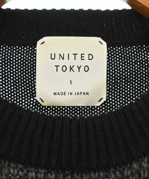 UNITED TOKYO（ユナイテッドトウキョウ）ニット・セーター 黒 サイズ:1(S位) メンズ/2200680745194
