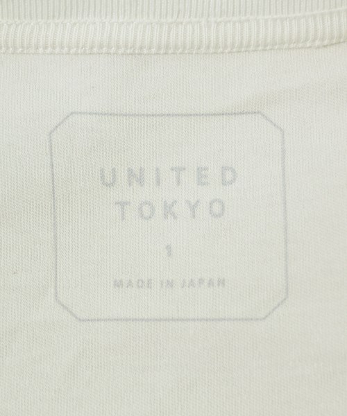 UNITED TOKYO（ユナイテッドトウキョウ）Tシャツ・カットソー 白 サイズ:1(S位) メンズ/2200686208013