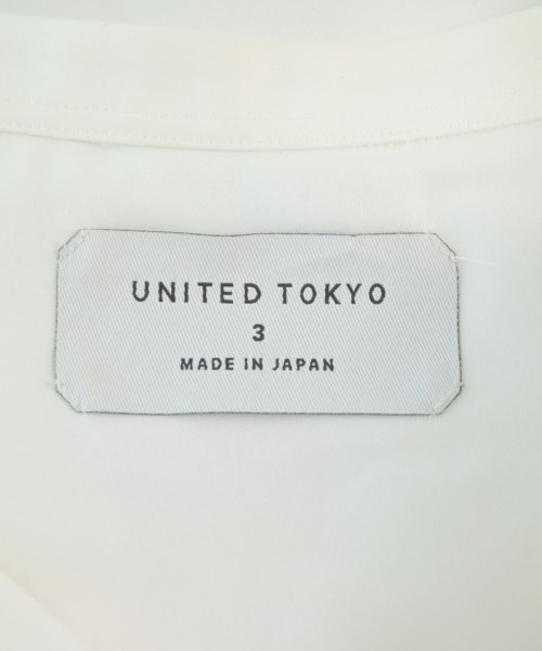 UNITED TOKYO（ユナイテッドトウキョウ）カジュアルシャツ 白 サイズ:3(L位) メンズ/2200684382319