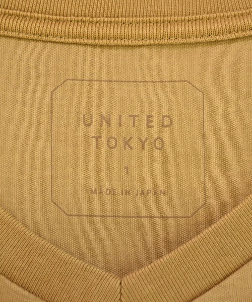 UNITED TOKYO（ユナイテッドトウキョウ）Tシャツ・カットソー ベージュ サイズ:1(S位) レディース/2200685459027