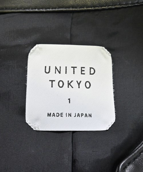 UNITED TOKYO（ユナイテッドトウキョウ）ライダース 黒 サイズ:1(S位) メンズ/2200686945017