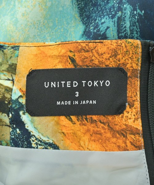 UNITED TOKYO（ユナイテッドトウキョウ）ひざ丈スカート 紺 サイズ:3(L位) レディース/2200690875027