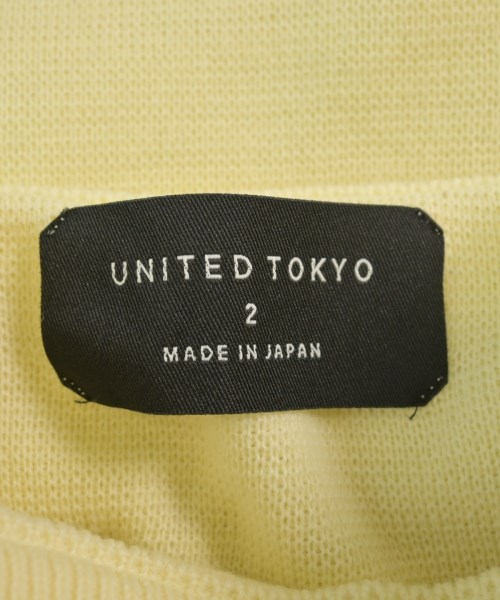 UNITED TOKYO（ユナイテッドトウキョウ）ニット・セーター 黄 サイズ:2(M位) メンズ/2200684286068