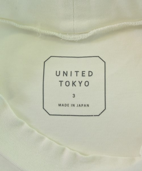 UNITED TOKYO（ユナイテッドトウキョウ）Tシャツ・カットソー 白 サイズ:3(L位) メンズ/2200683039061