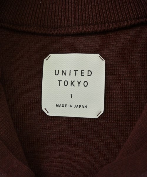 UNITED TOKYO（ユナイテッドトウキョウ）ニット・セーター 赤 サイズ:1(S位) メンズ/2200688297046