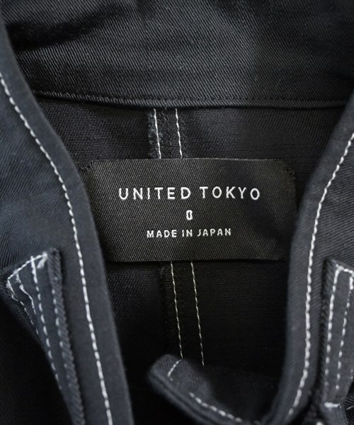 UNITED TOKYO（ユナイテッドトウキョウ）ブラウス 黒 サイズ:0(XS位) レディース/2200692618059