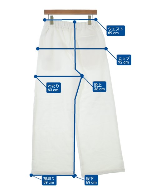 MYLAN（マイラン）スウェットパンツ 白 サイズ:F レディース/2200623329030