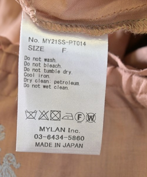 MYLAN（マイラン）その他 ピンク サイズ:F レディース/2200623711019