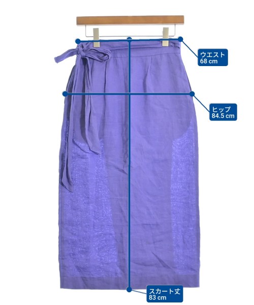 MYLAN（マイラン）ロング・マキシ丈スカート 紫 サイズ:F レディース/2200609524572
