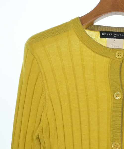 BEATING HEART（ビーティングハート）カーディガン 黄 サイズ:1(S位) レディース/2200627449031