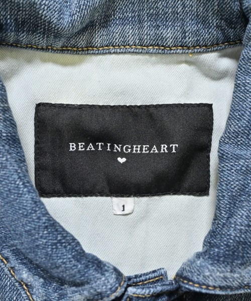 BEATING HEART（ビーティングハート）デニムジャケット 青 サイズ:1(S位) レディース/2200655951025