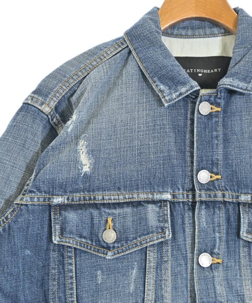 BEATING HEART（ビーティングハート）デニムジャケット 青 サイズ:1(S位) レディース/2200655951025