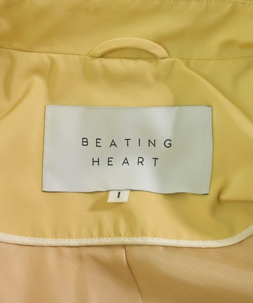 BEATING HEART（ビーティングハート）ステンカラーコート 黄 サイズ:1(S位) レディース/2200651461016