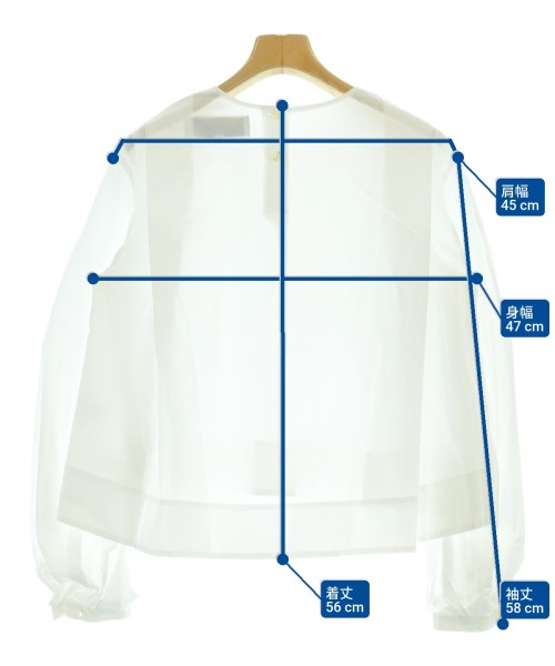 BEATING HEART（ビーティングハート）ブラウス 白 サイズ:1(S位) レディース/2200666167088