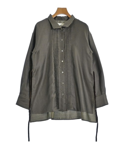 RBS(アールビーエス)ブラウス 茶 サイズ:F/2200641698019