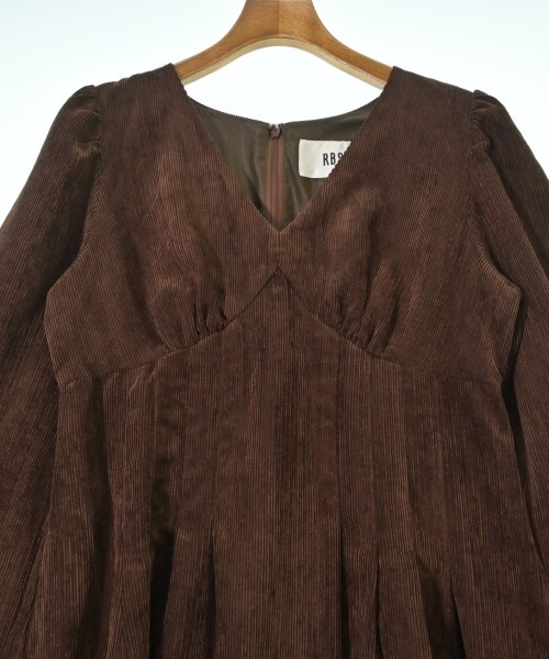 RBS（アールビーエス）ワンピース 茶 サイズ:S レディース/2200650711051