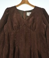 RBS（アールビーエス）ワンピース 茶 サイズ:S レディース/2200650711051