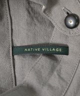 NATIVE VILLAGE（ネイティブヴィレッジ）シャツワンピース グレー サイズ:1(S位) レディース/2200652679014